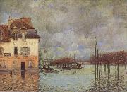 Alfred Sisley Fllod at Port-Marly oil painting